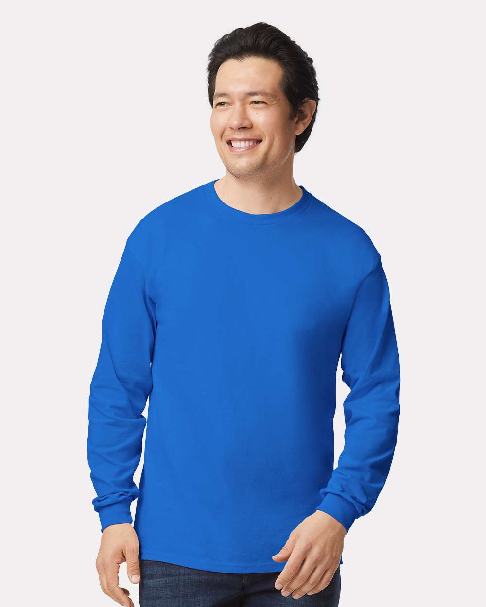 Gildan Unisex Ultra Cotton Long Sleeve Tee - 2400 - Image 8