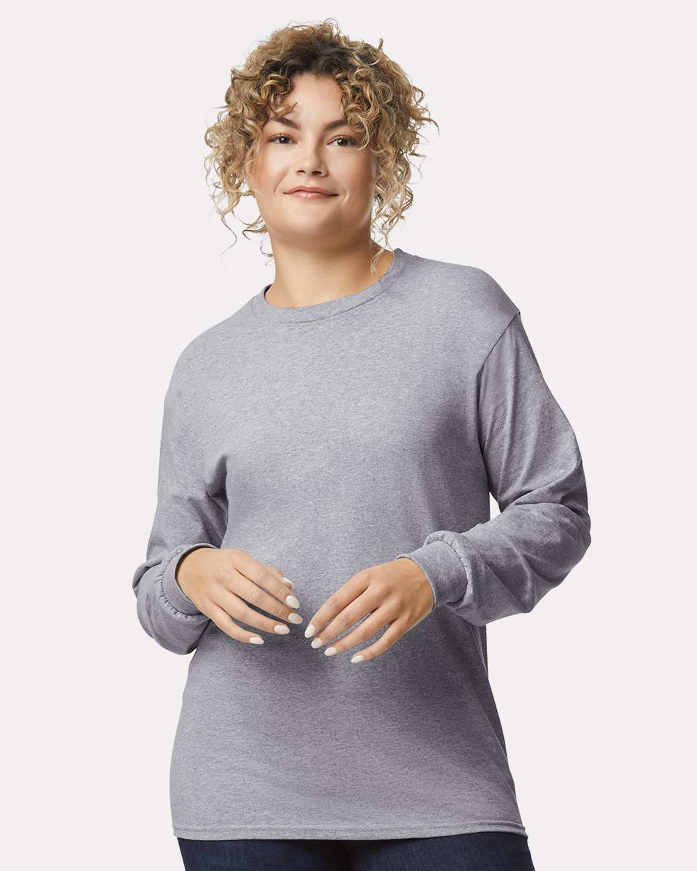 Gildan Unisex Ultra Cotton Long Sleeve Tee - 2400 - Image 9