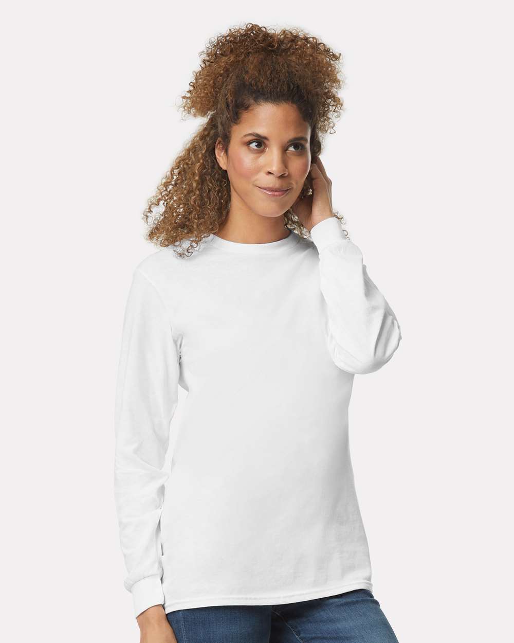 Gildan Unisex Ultra Cotton Long Sleeve Tee - 2400 - Image 10